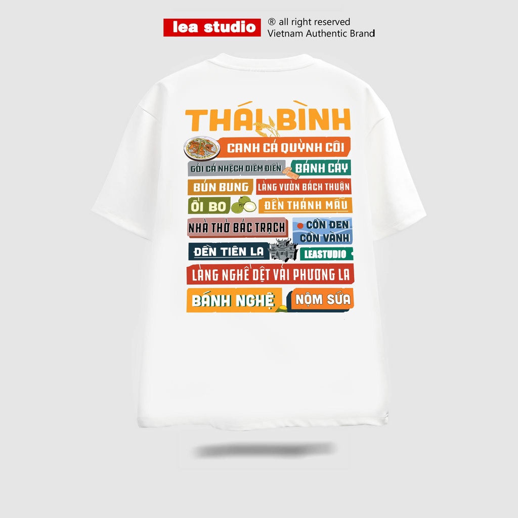 Áo Thun Thái Bình Unisex Basic Tee phông trơn nam nữ