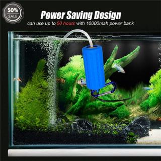 Máy bơm oxy tiết kiệm điện cho bể cá cổng USB