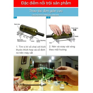 Máy cắt chai thủy tinh DIY - Cao cấp