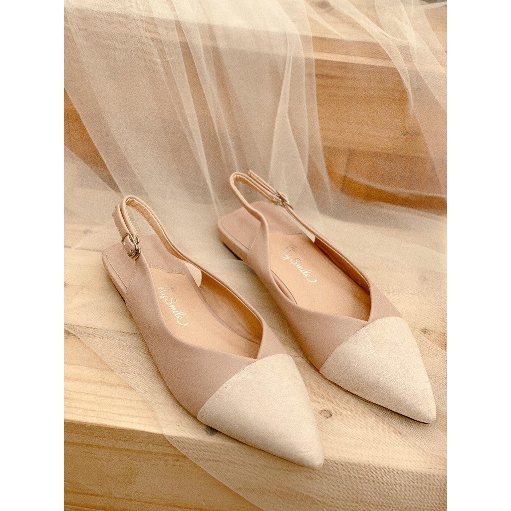 [Mã FATHANG5 giảm 10K đơn 50K] [BÚP BÊ] ZZILY - BỆT NHỌN PHỐI LỘN VẠT CHÉO - THENYSMILE | BigBuy360 - bigbuy360.vn