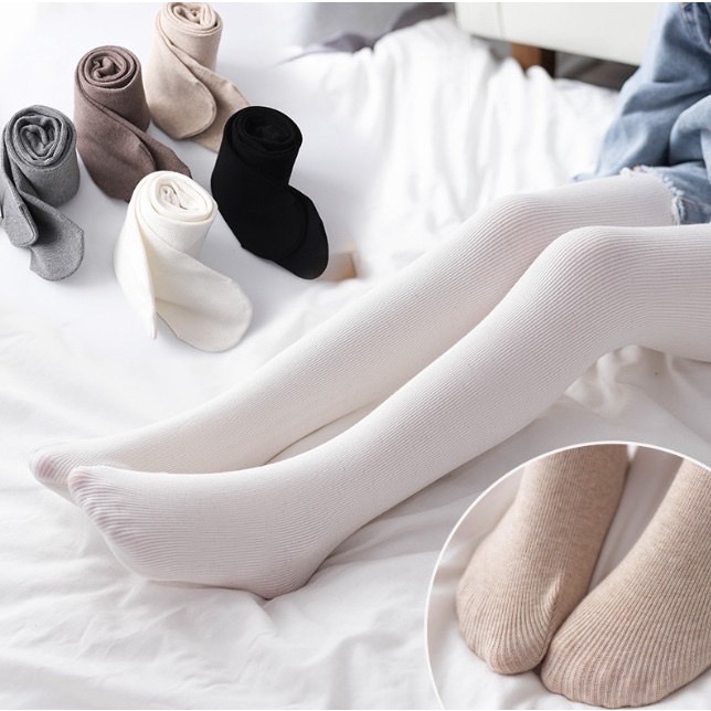 Quần tất hộp ánh nhũ 4 màu Tights
