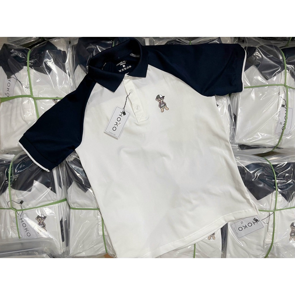 Áo Thun Polo nam cổ bẻ CS10_phối SIPA vải cá sấu Cotton xuất xịn,chuẩn form, sang trọng - thanh lịch - NICEMEN