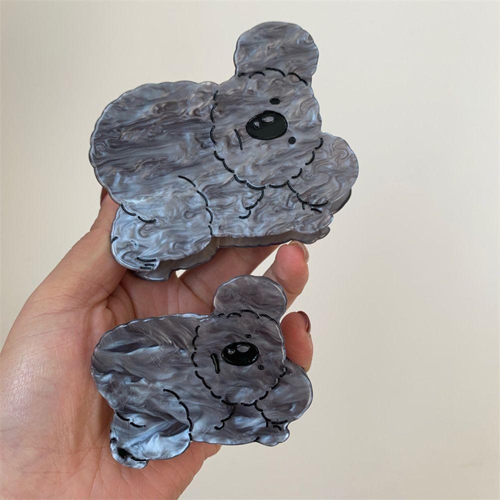Kẹp Tóc Rửa Mặt / Tắm Hình Gấu Koala Axit Acetic Cá Tính Cho Nữ