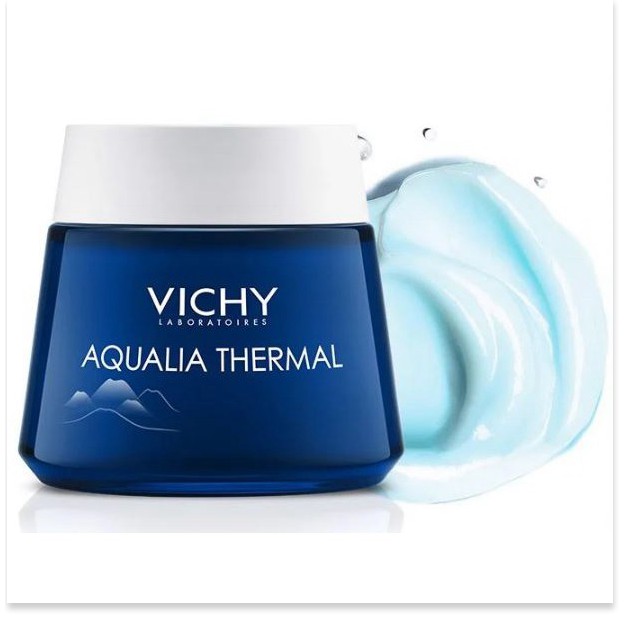 Mặt Nạ Ngủ Dưỡng Ẩm Sáng Da Vichy Aqualia Thermal Night Spa Sleeping Mask 75ml