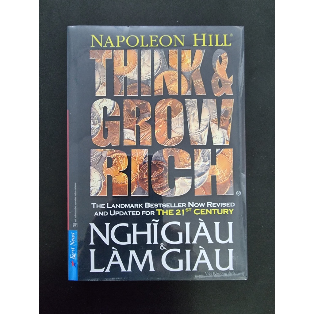 Sách - Think &amp; Grow Rich Nghĩ Giàu Và Làm Giàu ( Khổ Lớn &amp; Khổ Nhỏ Tùy Chọn )
