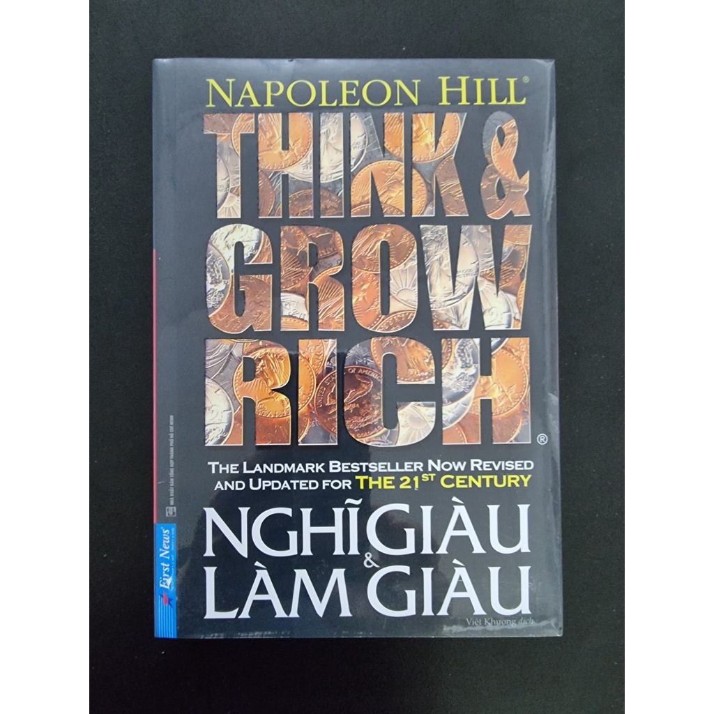 Sách - Think &amp; Grow Rich Nghĩ Giàu Và Làm Giàu ( Khổ Lớn &amp; Khổ Nhỏ Tùy Chọn )