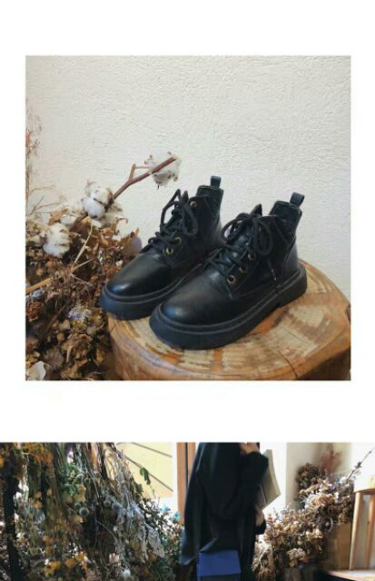 Boots cổ cao vintage