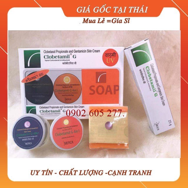 [hàng loại I]Bộ nám cao cấp Clobetamil G Thái Lan