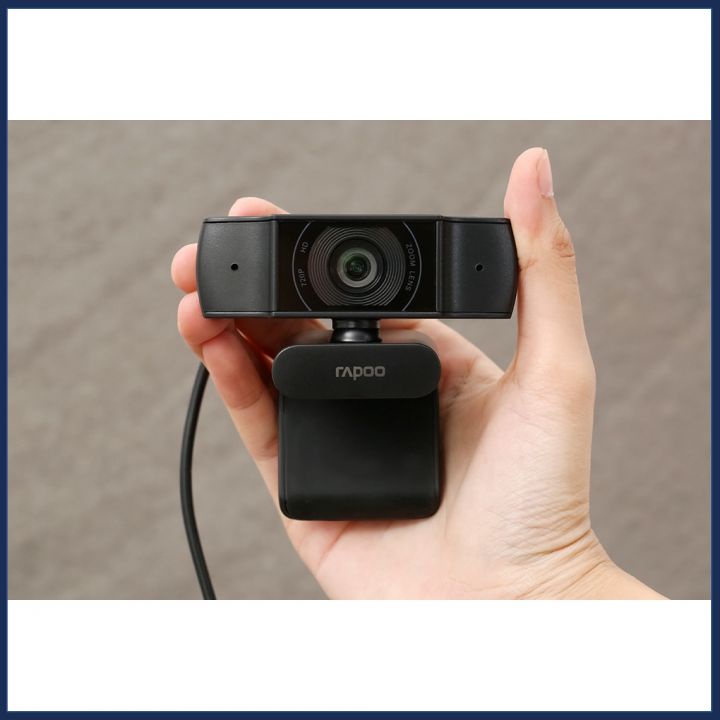 Webcam Rapoo C200 HD 720p - Bảo hành 24 tháng chính hãng