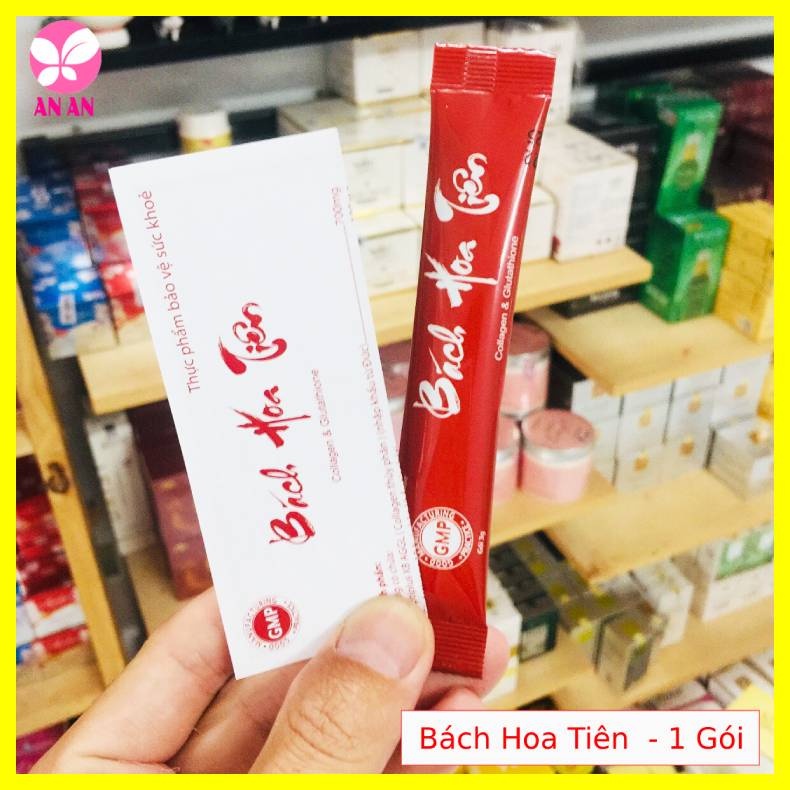 Bách Hoa Tiên - Cốm nội tiết trắng da tăng cường sinh lý nữ hiệu quả - 1 Gói - Hàng chính hãng