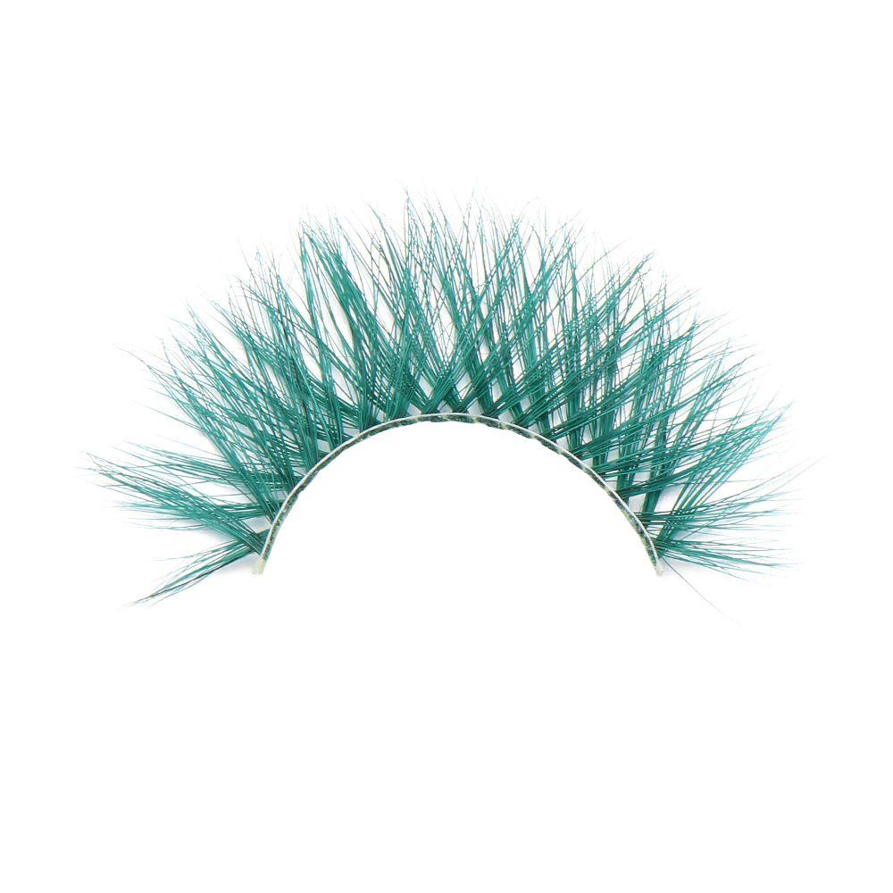 Lông Mi Giả 6D Dày Dài Nhiều Màu Sắc Dùng Hóa Trang Thời Trang