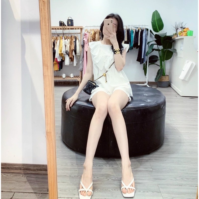 BỘ ĐŨI CỔ V VIỀN BÈO SIÊU HOT | BigBuy360 - bigbuy360.vn
