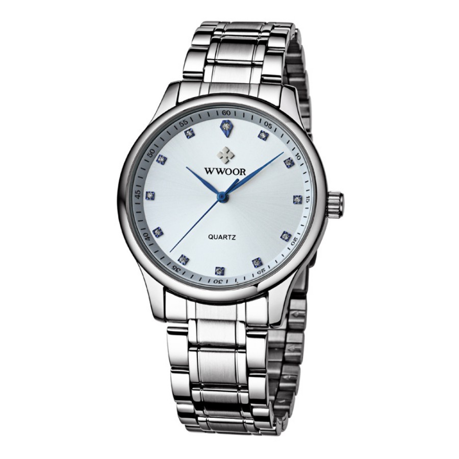 ĐỒNG HỒ NAM WWOO 8012, MẪU  MÃ SANG TRỌNG, BẢO HÀNH 1 NĂM | BigBuy360 - bigbuy360.vn