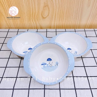 Bát, thìa, cốc ăn dặm beiner chất liệu melamine an toàn tuyệt đối
