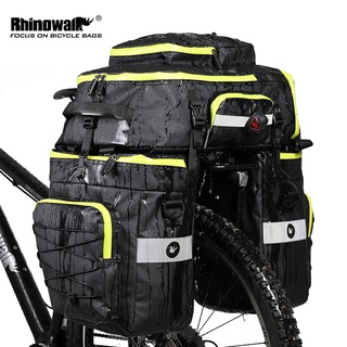  Túi đựng đồ Rhinowalk treo yên sau xe đạp 65L 3 trong 1 tiện lợi đa dụng