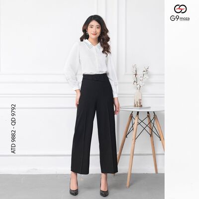 Áo tay dài G9moza 9882 với chất liệu cát hàn mềm mại tạo nên phong cách Công sở, dạo phố Trẻ trung, thanh lịch