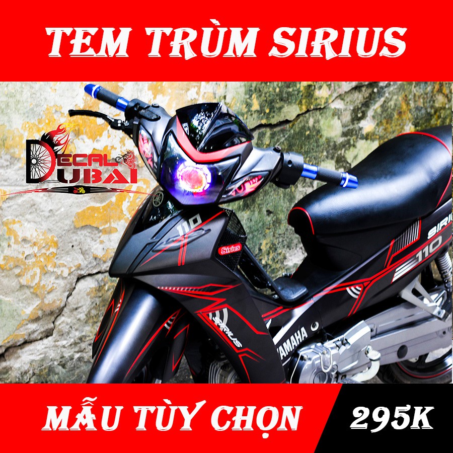 Tem Trùm Sirius Đen chỉ Đỏ Nhám