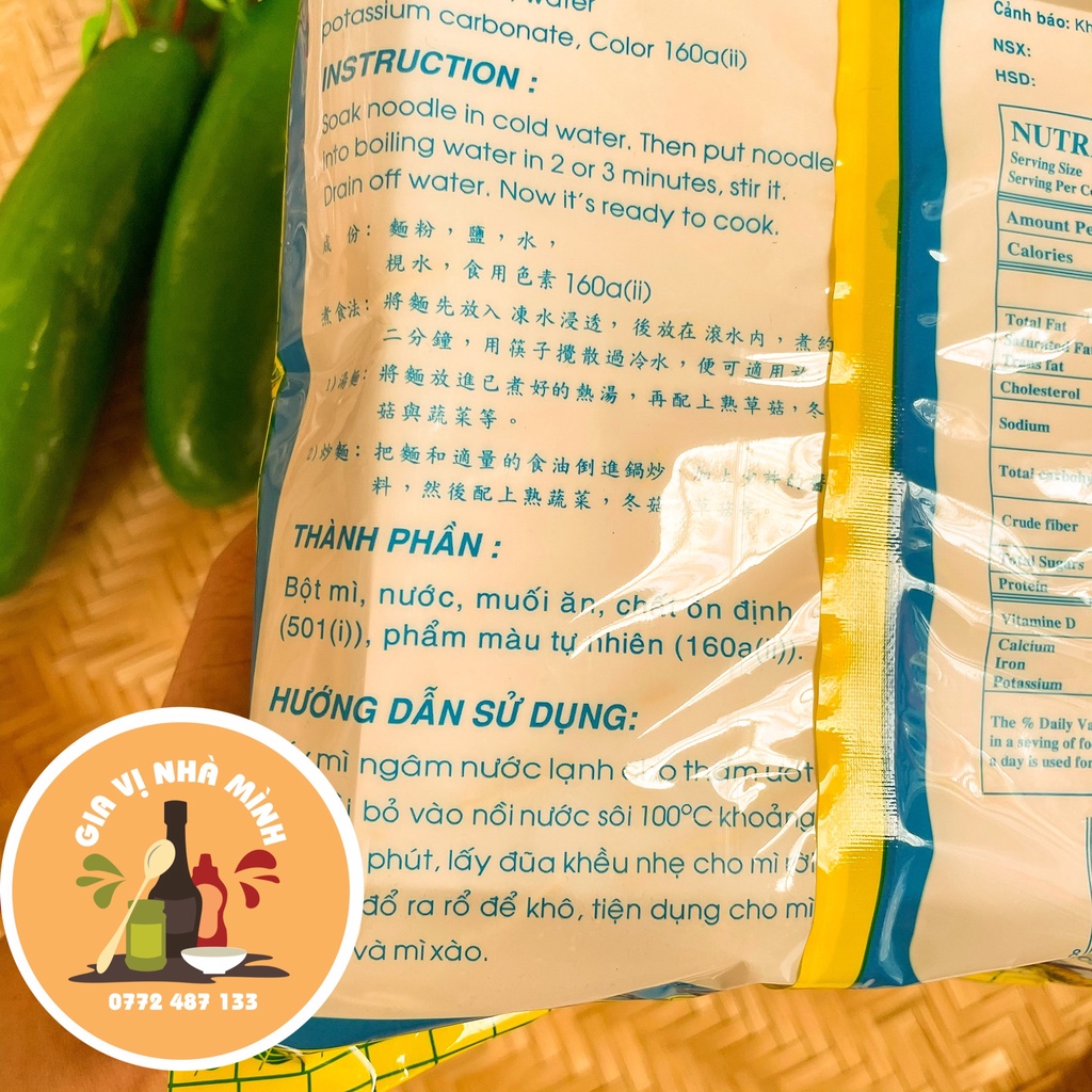 MÌ KHÔ CHAY DU HƯNG PHONG - 454GR