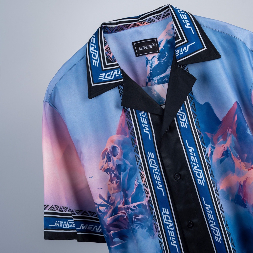 MENDE - Demon Shirt - Áo sơ mi nam tay ngắn