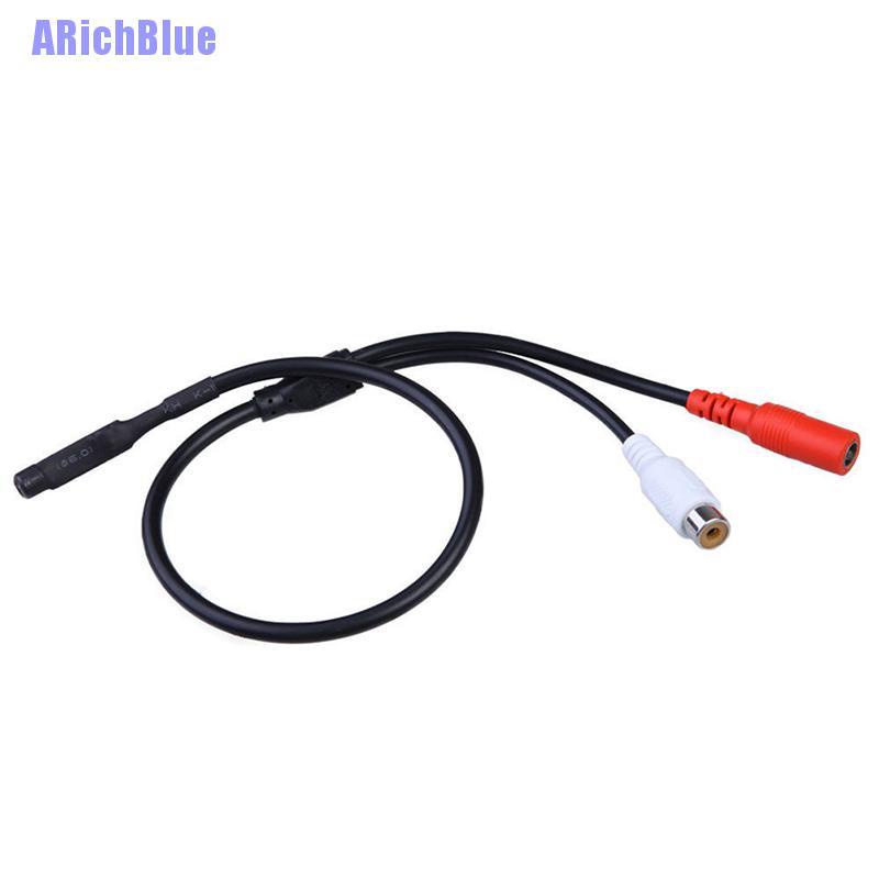 Micro thu âm Mini màu xanh dương cho máy quay an ninh CCTV | BigBuy360 - bigbuy360.vn