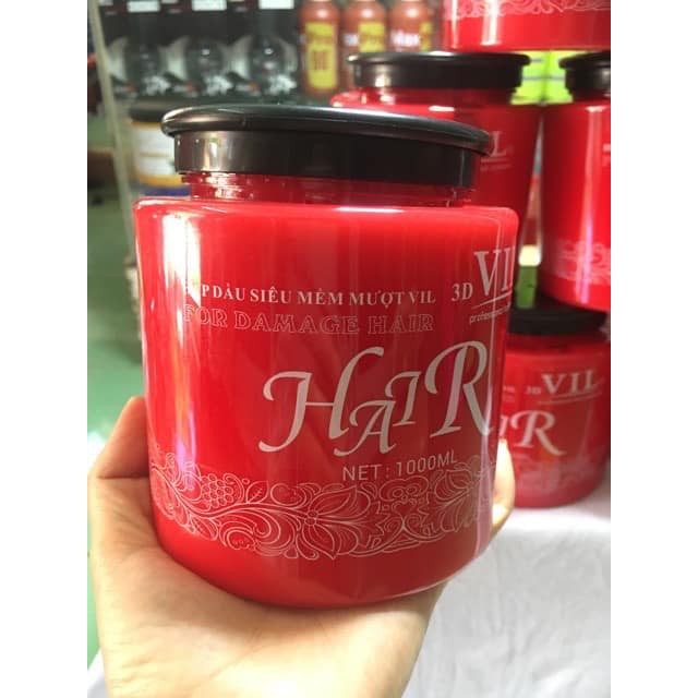 Kem ủ tóc siêu mượt VIL 3d hair mask 1000ml