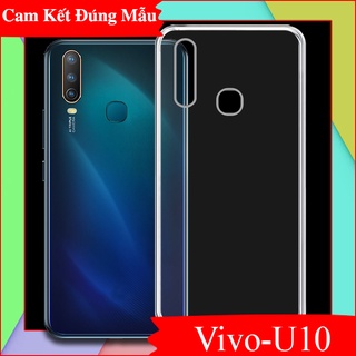 Ốp lưng Silicone Dẻo trong suốt loại tốt cho Vivo U10 / Y19 / Y50 / Y20 / Y20s / Y21 / Y21s / Y30