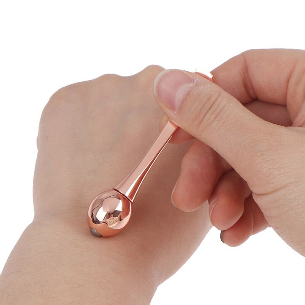 [Hàng mới về] Muỗng massage da mắt bằng hợp kim chống nếp nhăn giảm mệt mỏi hai màu tùy chọn tiện dụng