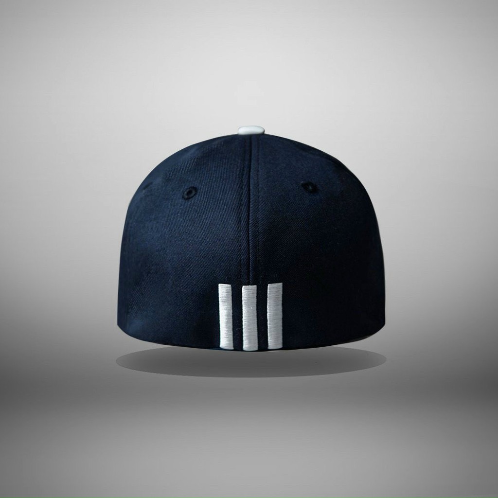 Mũ nón kết lưỡi trai Adidas Original xanh navy thêu chữ nổi cao cấp form đẹp cá tính