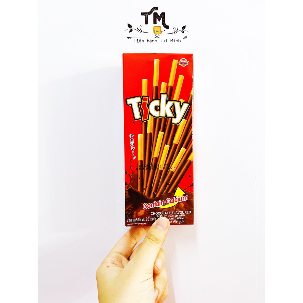 Bánh que Ticky vị Chocolate