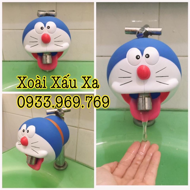 BỌC VÒI NƯỚC HOẠT HÌNH STITCH - HELLO KITTY - DORAEMON DỄ THƯƠNG TRANG TRÍ
