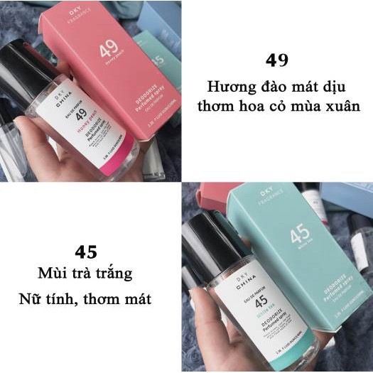 Xịt thơm quần áo DKY siêu thơm lâu, chống muỗi, chống nấm - Sarah Beaute MP60