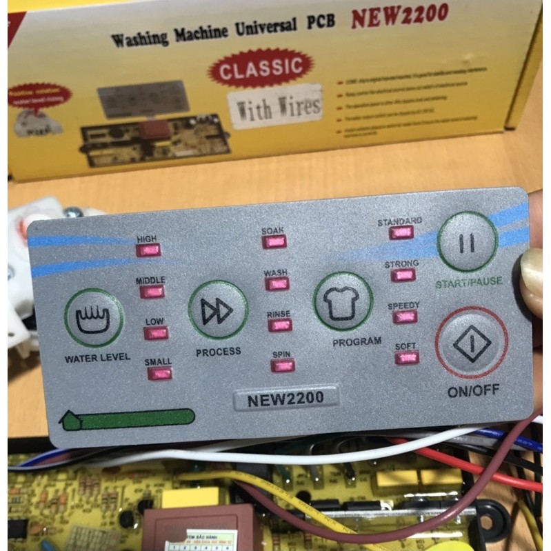 Bo Mạch Đa Năng Máy Giặt New 2200
