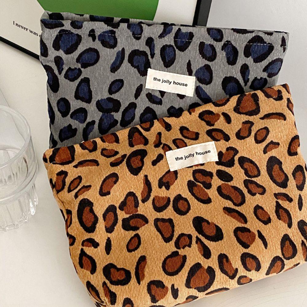 OCEANMAP Túi Đựng Mỹ Phẩm Sức Chứa Lớn In Họa Tiết Trái Tim Dễ Thương Tiện Dụng Cho Nữ