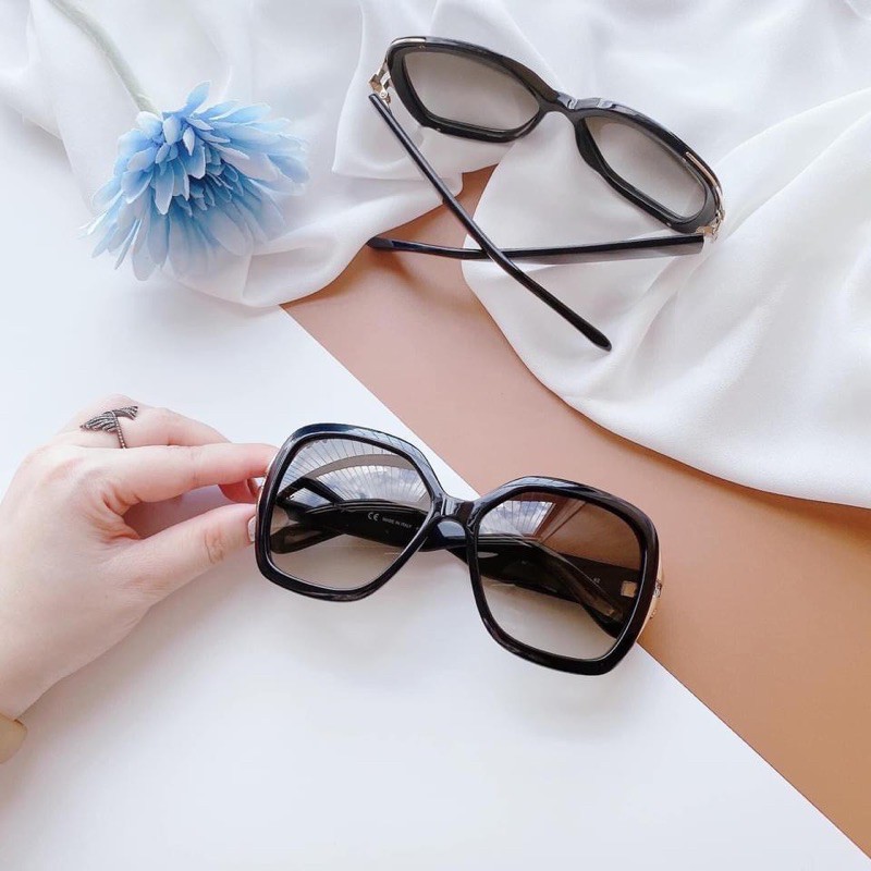 Kính mát nữ  Kính Salvatore Ferragamo Brown Gradient