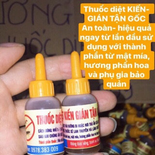 COMBO 50 LỌ THUỐC DIỆT KIẾN, GIÁN SINH HỌC TẬN GỐC