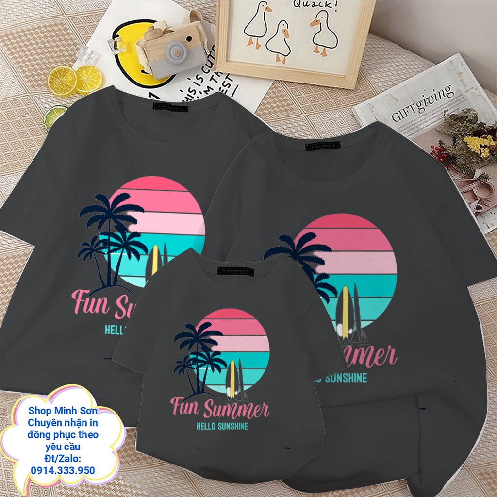 🎼🌻🎼 VIDEO ÁO GIA ĐÌNH SIÊU ĐẸP, ÁO ĐI BIỂN CHẤT COTTON LOẠI 1 ĐỦ MÀU ĐỦ SIZE