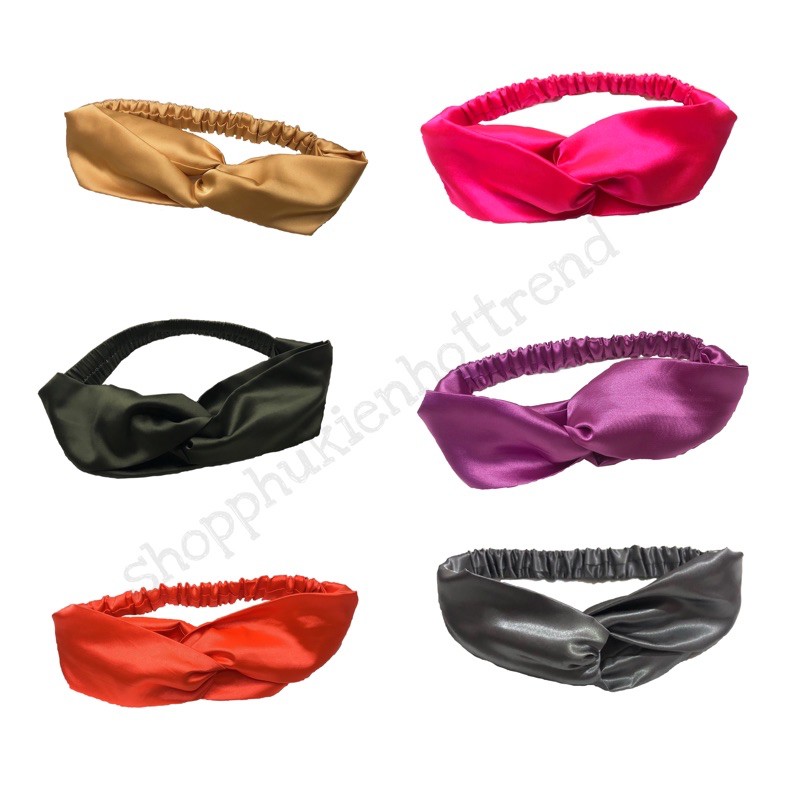 Băng đô màu trơn MS606