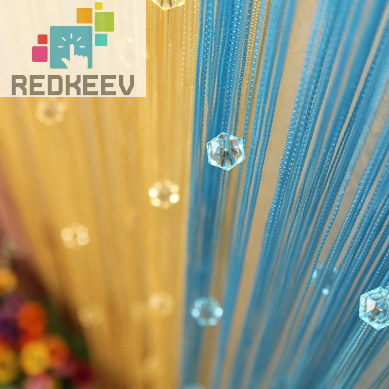 Rèm cửa dây chuỗi hạt treo tường trang trí cửa sổ