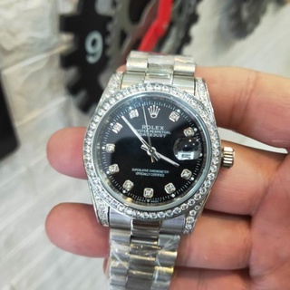 < đồng hồ nữ rl rolex máy cơ tự động automatic ..