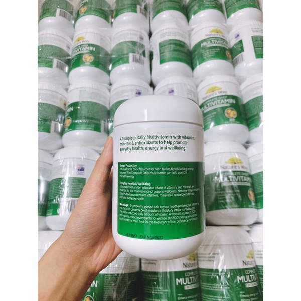 Vitamin tổng hợp Multivitamin Nature’s Way 200 viên
