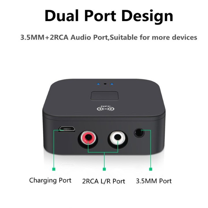 THIẾT BỊ NHẬN BLUETOOTH, NFC CHO LOA VÀ AMPLY BLS-B11 BIẾN LOA THƯỜNG THÀNH CÓ BLUETOOTH