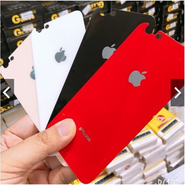 [Siêu Khuyến Mãi] [Siêu Khuyến Mãi] Kính cường lực mặt sau cho các dòng iphone 6/6plus/7/7plus/8/8plus/X/XR/XsMax