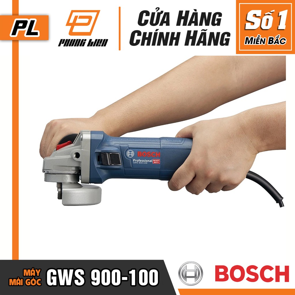 Máy Mài Góc Bosch GWS 900-100 (100MM-900W) - Hàng Chính Hãng