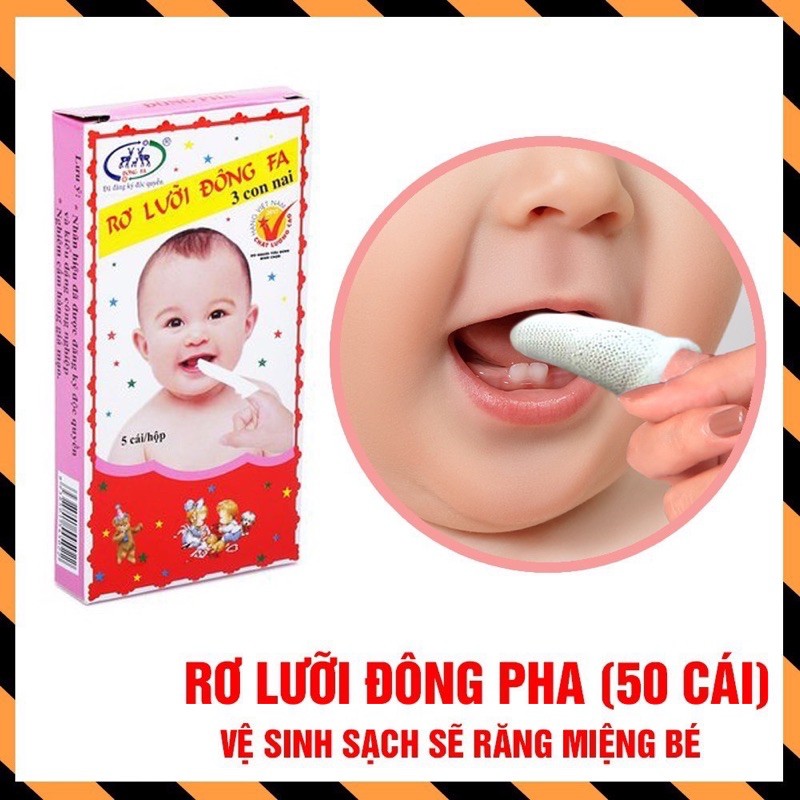 Rơ lưỡi Đông Pha 10 hộp 50 cái