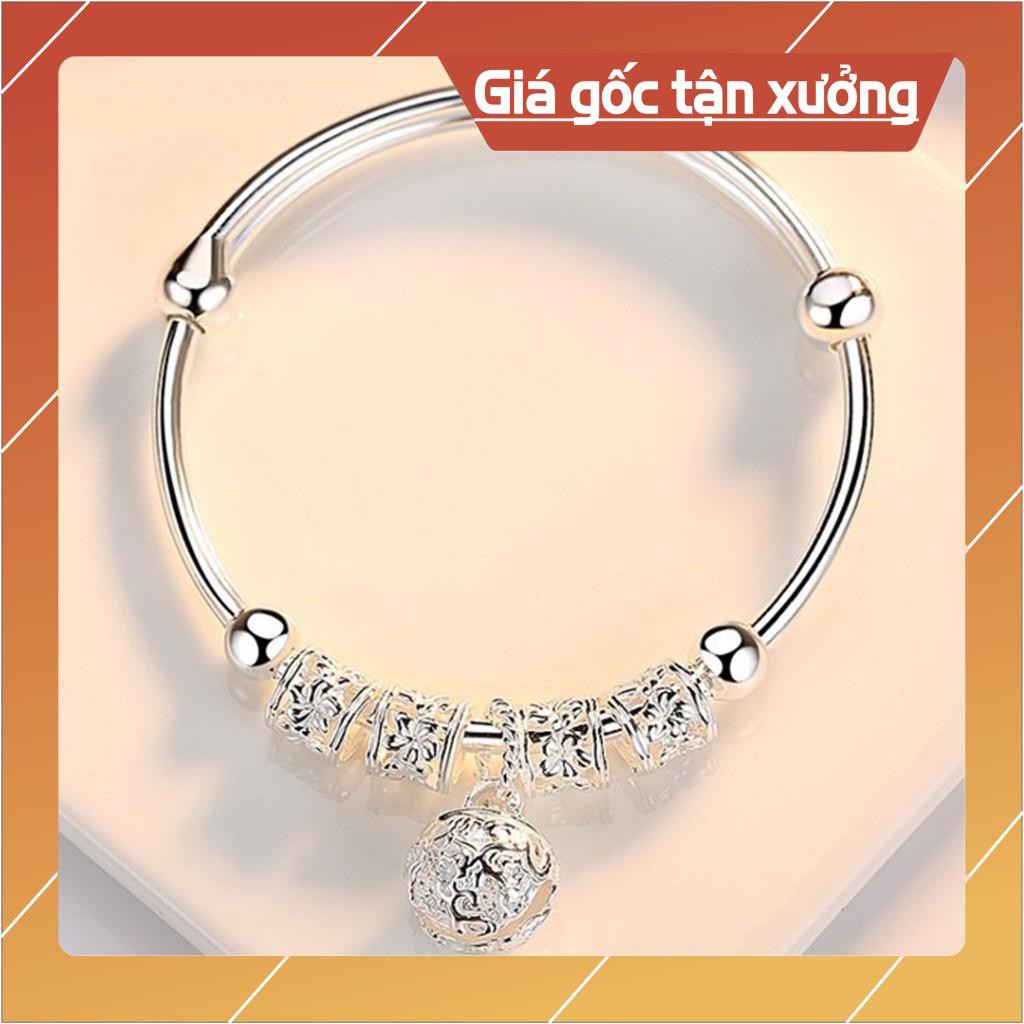 Vòng mix Charm mạ bạc 925 cực đẹp