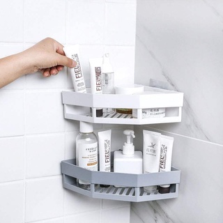 Kệ giá nhựa dán góc tường phòng tắm k19