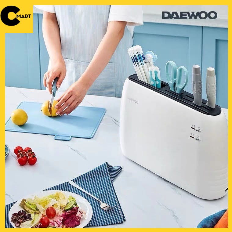 Máy sấy dao thớt tích hợp sấy và tiệt trùng uv khử khuẩn Daewoo DY-DJ08