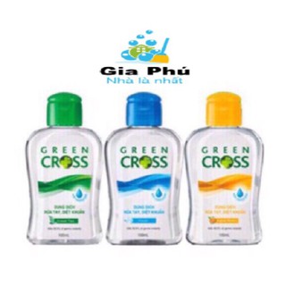 Nước rửa tay khô diệt khuẩn 100ml Green Cross ( nhiều mùi )