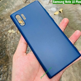 Ốp lưng Samsung Note 10 Plus dẻo TPU siêu mỏng cao cấp ôm khít máy