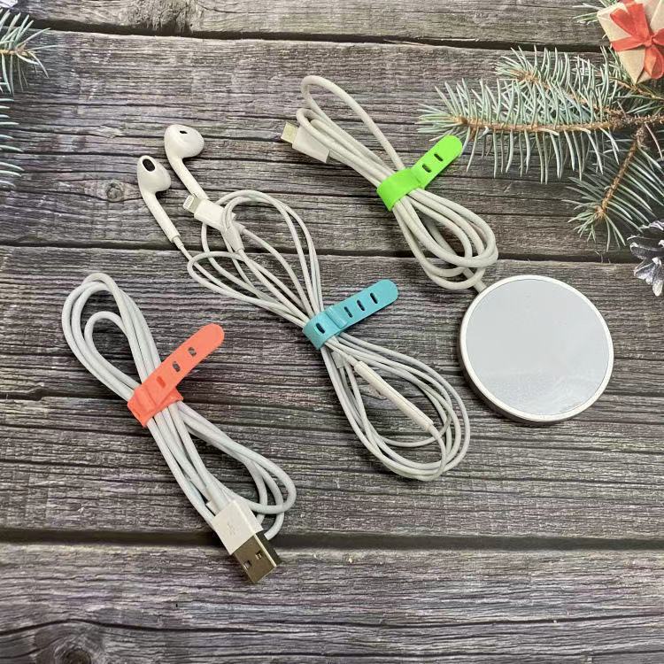1 Dụng Cụ Giữ Dây Cáp Bằng Silicone Chống Thất Lạc Cho Gia Đình